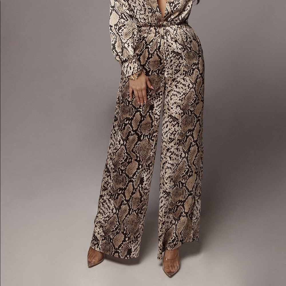 Must have snake skin silky pants